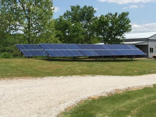 AET Eco - G Array Completed 20kW Array