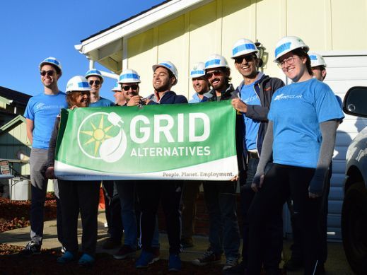 Greentech RenewablesSolar & Grid Alternatives The Greentech Renewables team in Fort Bragg