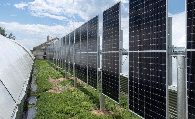 26 kW Bifacial Solar Fence in Fort Collins, CO