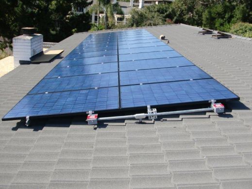 5.8kW Enphase System on Decra-Tile Roof in Pacific Beach Successful installation