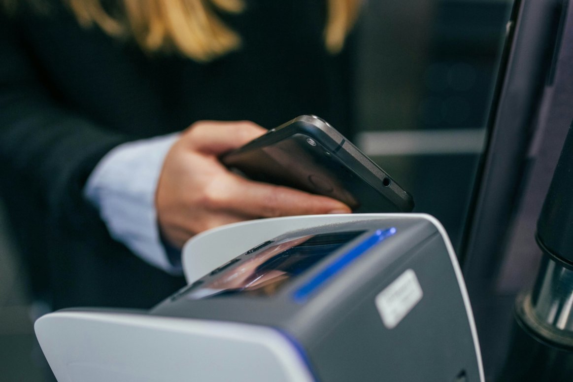 Generic image showing customer paying directly.