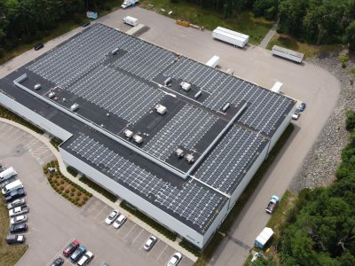 523.6 kW Commercial Solar Project in Foxborough, MA
