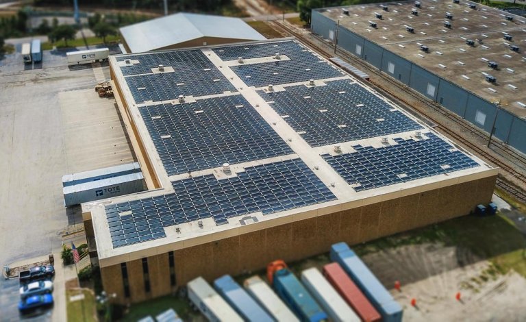 Hybrid solar system in Jacksonville, Florida