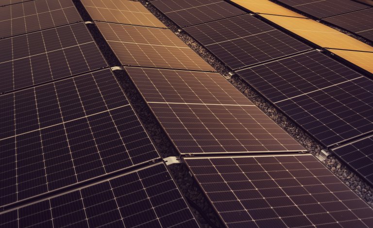 Solar field in South Dakota