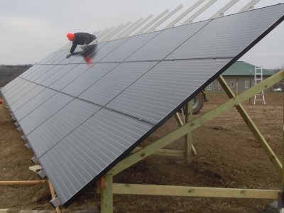 24 kW New Virginia, IA Ground Mount Solar Project