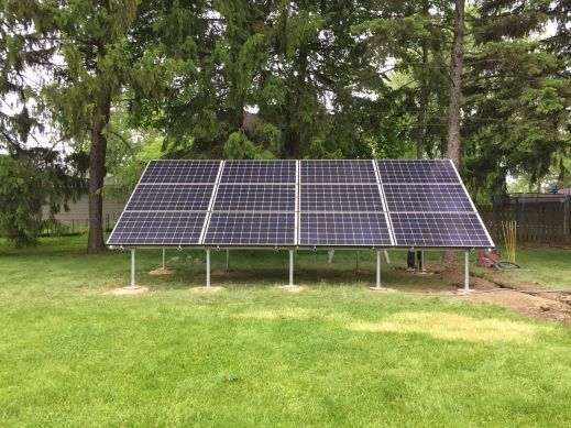 Greentech Renewables Supplied EMOD Electric Ground Mount Solar Installation Greentech Renewables Supplied EMOD Electric Ground Mount Solar Installation