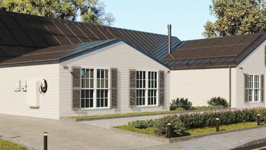 SolarEdge Home system residential installation.