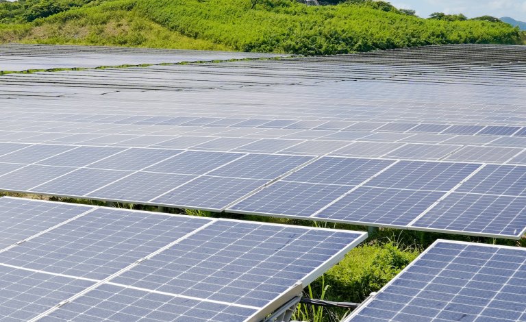 Solar Field in Wyoming