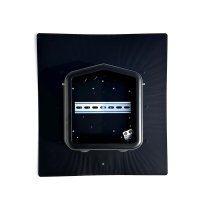 SolaDeck 2 Position Ground Flashed PV Junction Box for Composition/Cedar Roofs BLK, 0799-2B