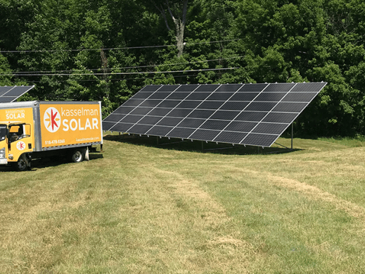 Ground Mounted PV Installation Winter Clove Inn Ground Mount PV System
